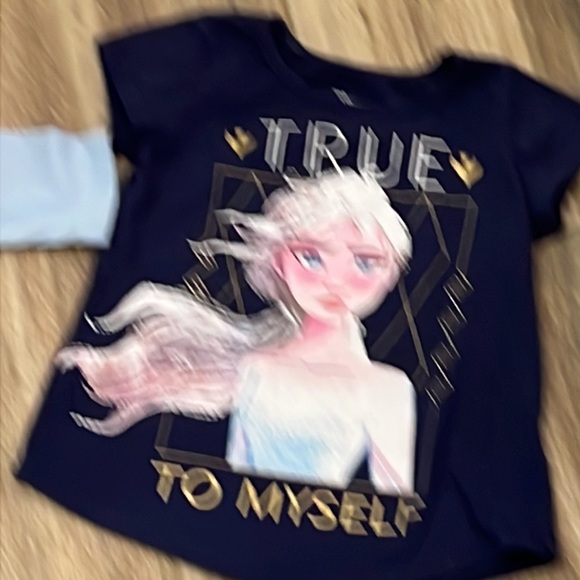 Frozen II Shirt Set Size 5 - Picture 3 of 6